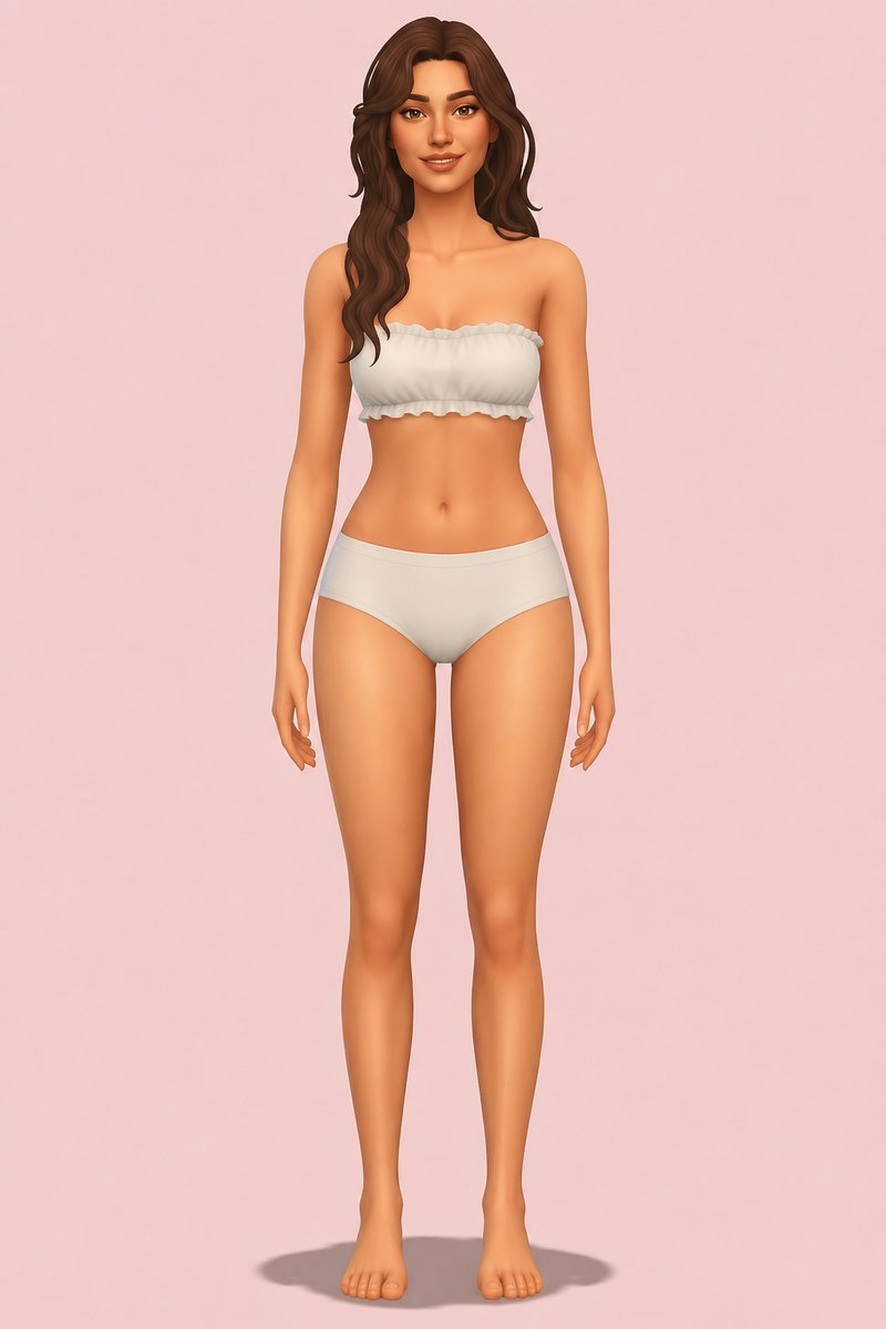 Enemy skin overlay (with body preset) custom content (CC) for Sims 4 by miikocc