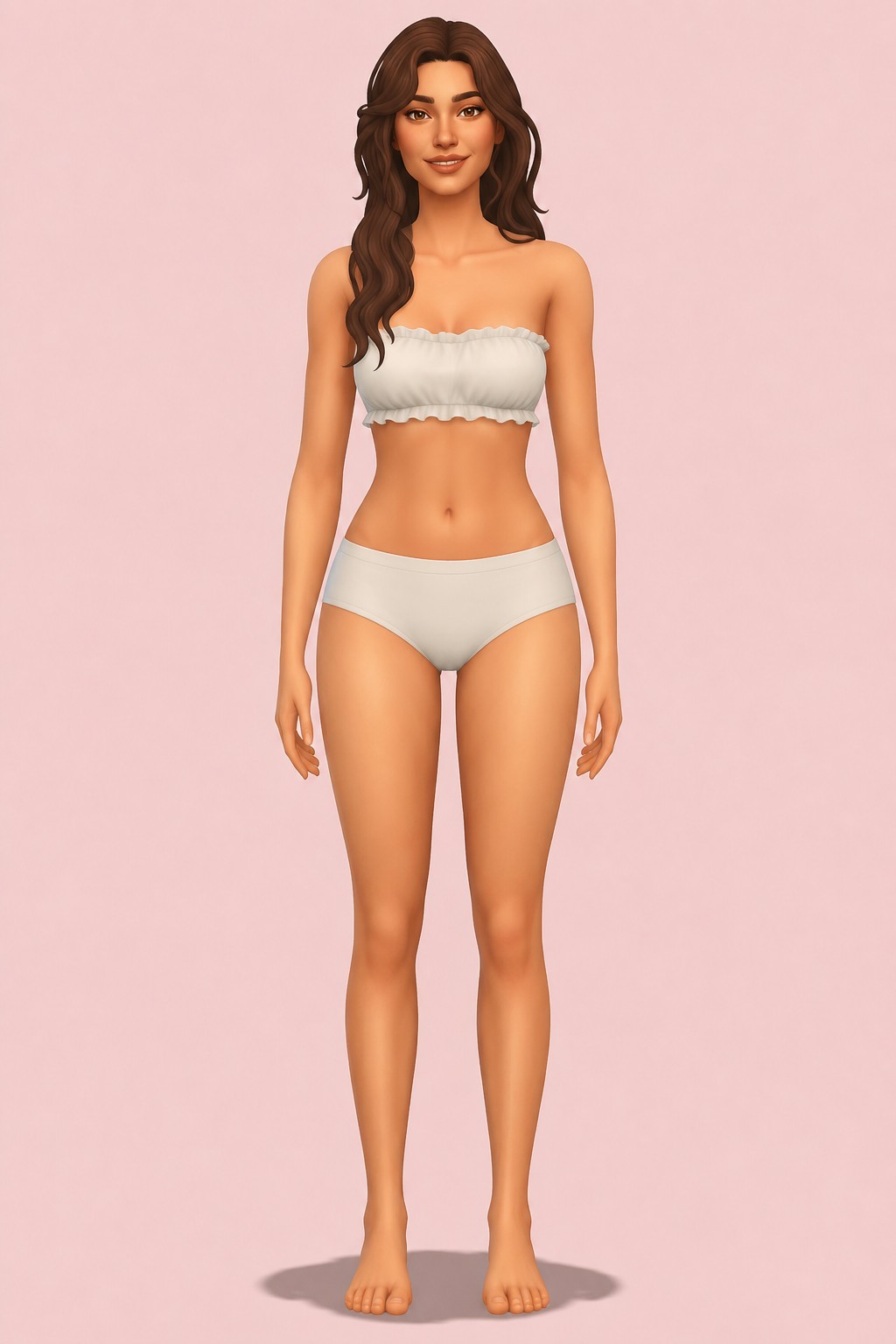 Enemy skin overlay (with body preset) custom content (CC) for Sims 4 by miikocc