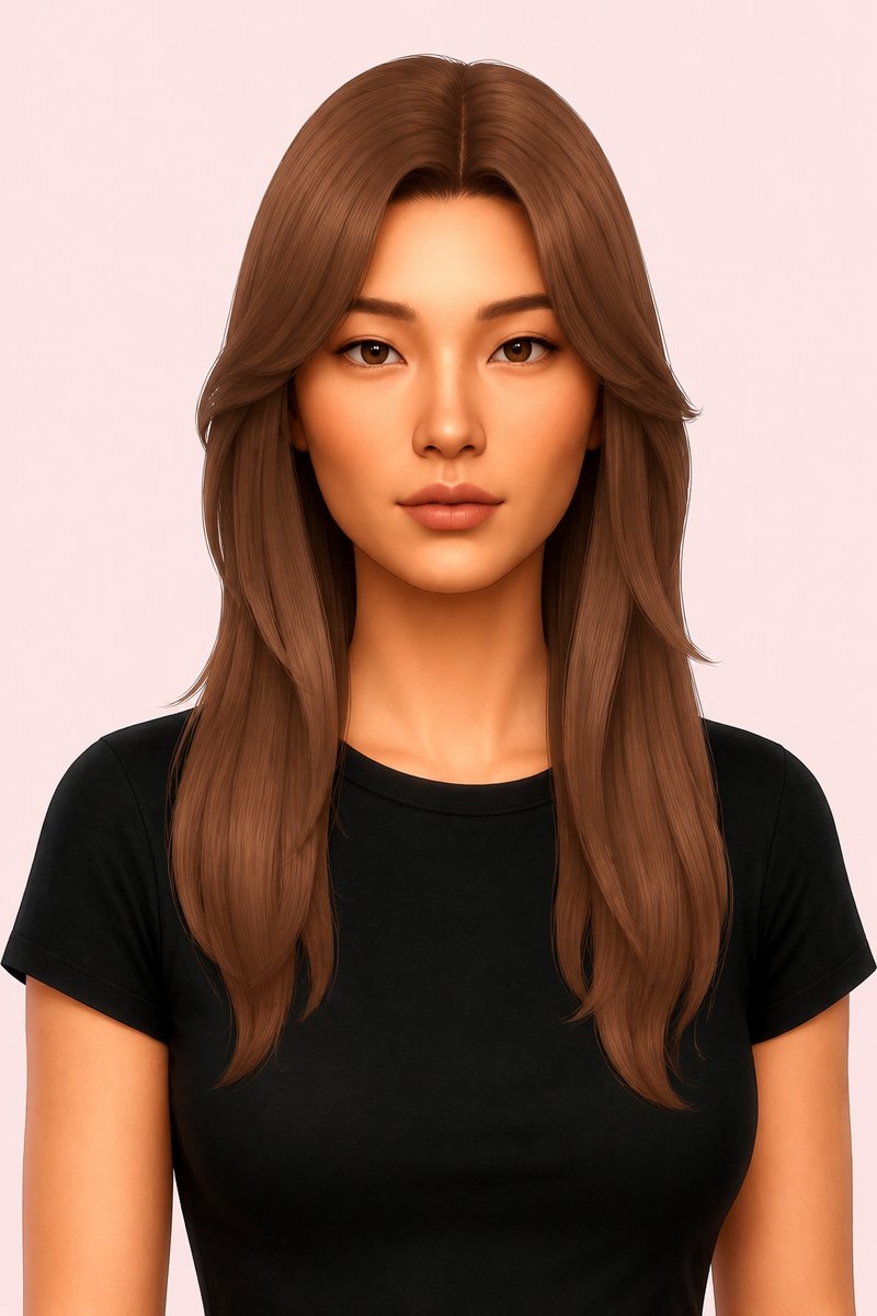 Base-game hair redux [29-March-2022] custom content (CC) for Sims 4 by miikocc