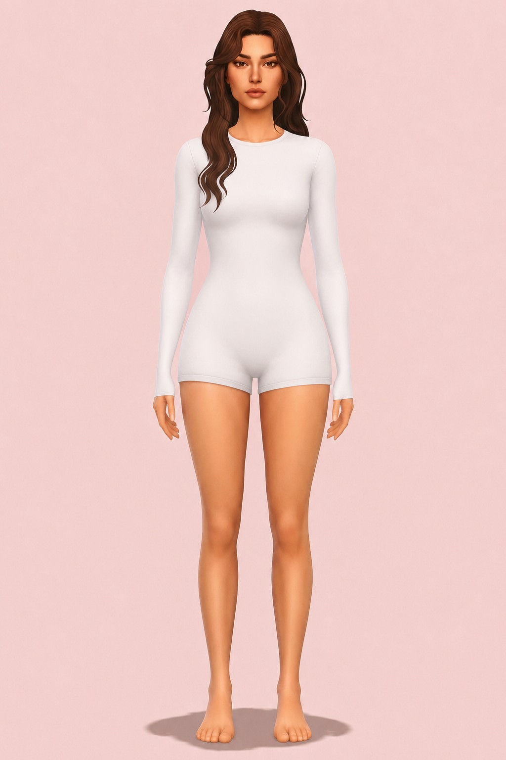 Kennie body preset custom content (CC) for Sims 4 by miikocc