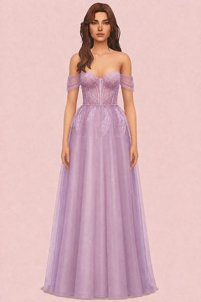 Provence Wedding Dress (Eloise) custom content (CC) for Sims 4 by miikocc