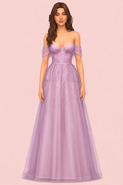 Provence Wedding Dress (Odette) custom content (CC) for Sims 4 by miikocc