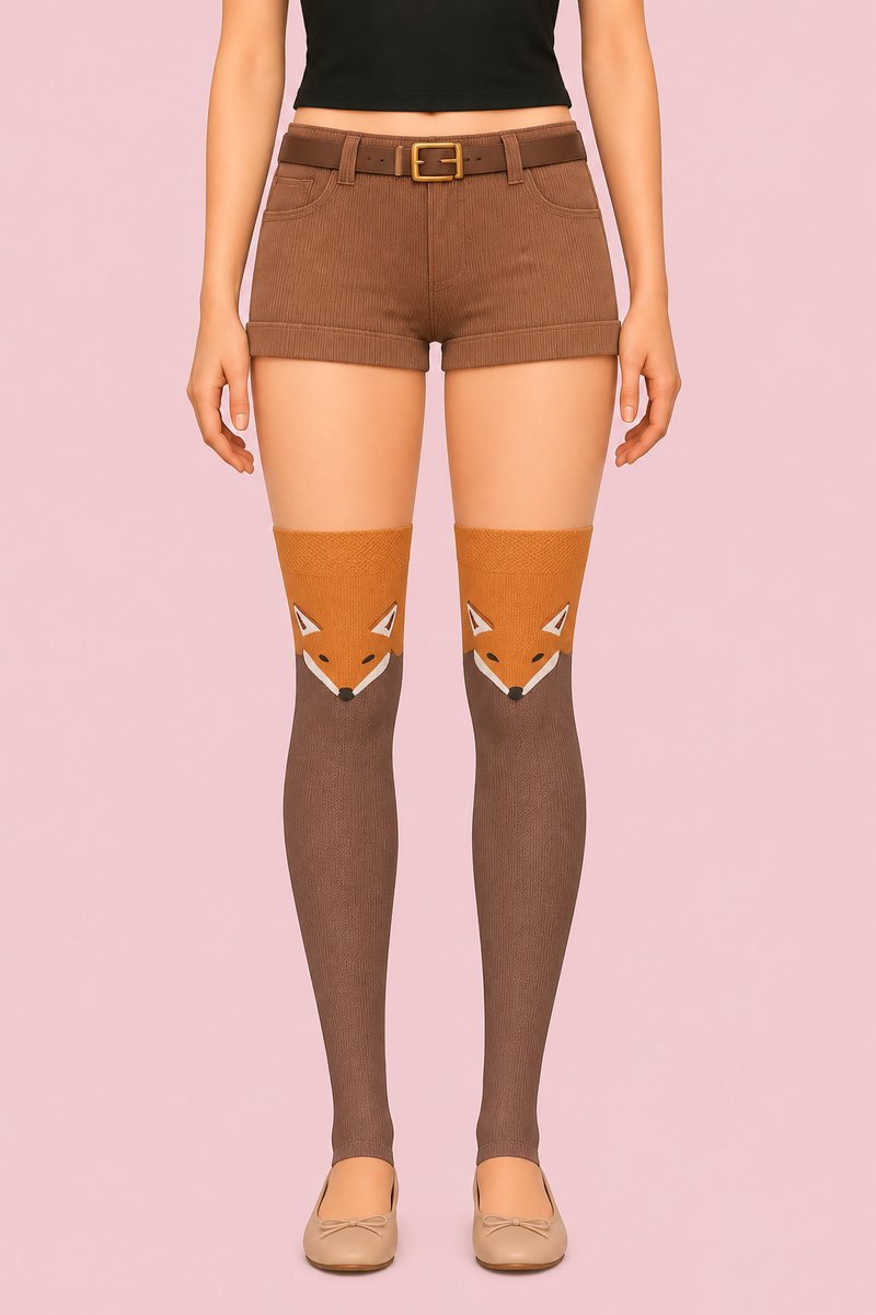 Knee-high fox socks 🦊 custom content (CC) for Sims 4 by miikocc