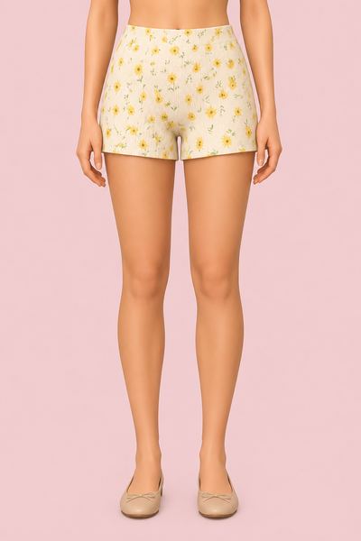 Knit Two Piece Set Shorts custom content (CC) for Sims 4 by miikocc