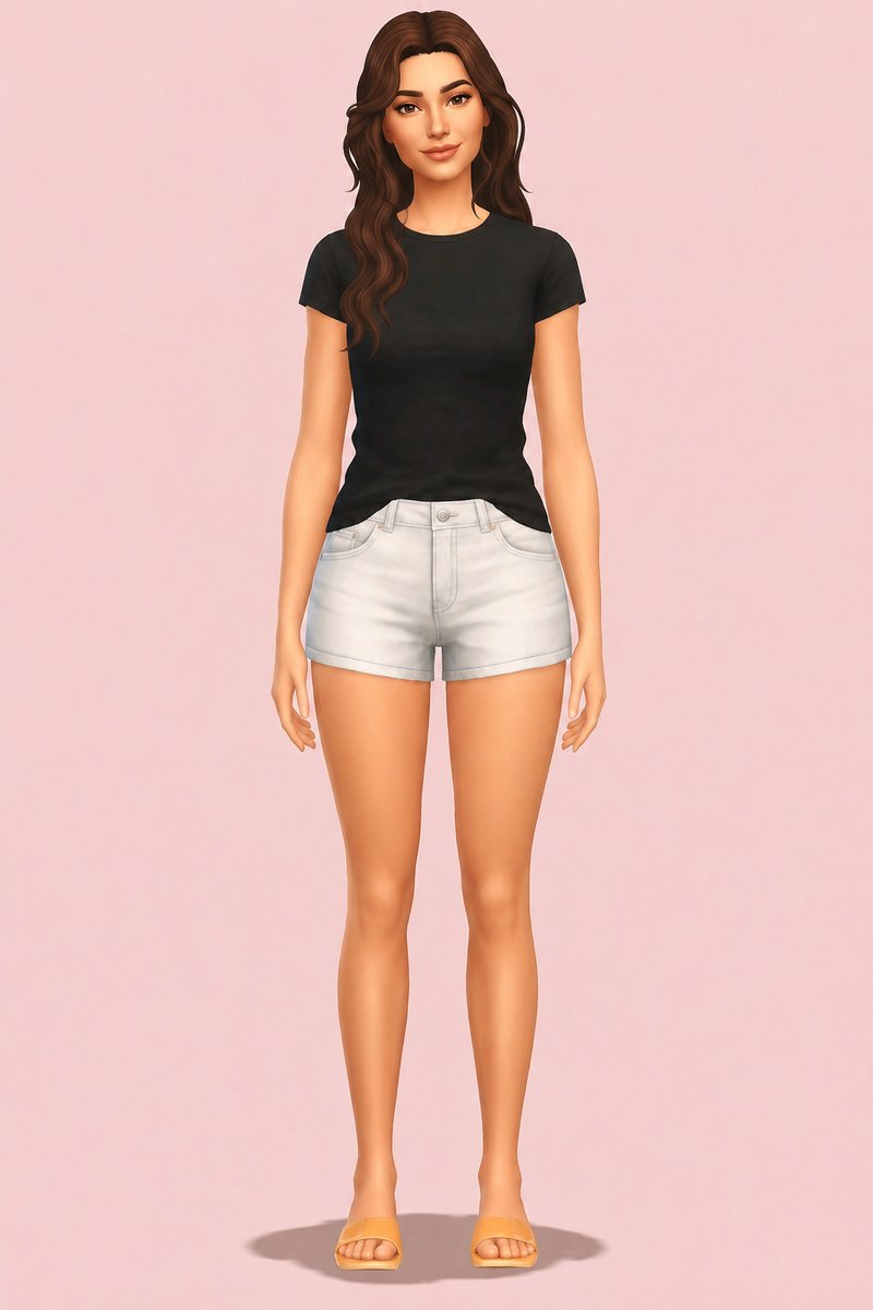 Serena skin overlay custom content (CC) for Sims 4 by miikocc
