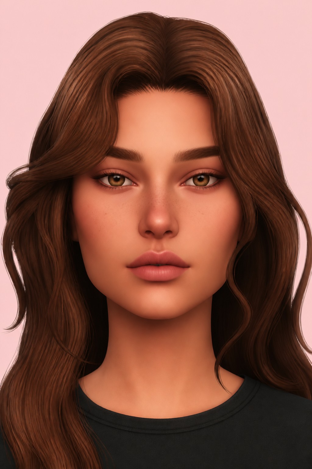 Vanya skin, body blush & body preset custom content (CC) for Sims 4 by miikocc