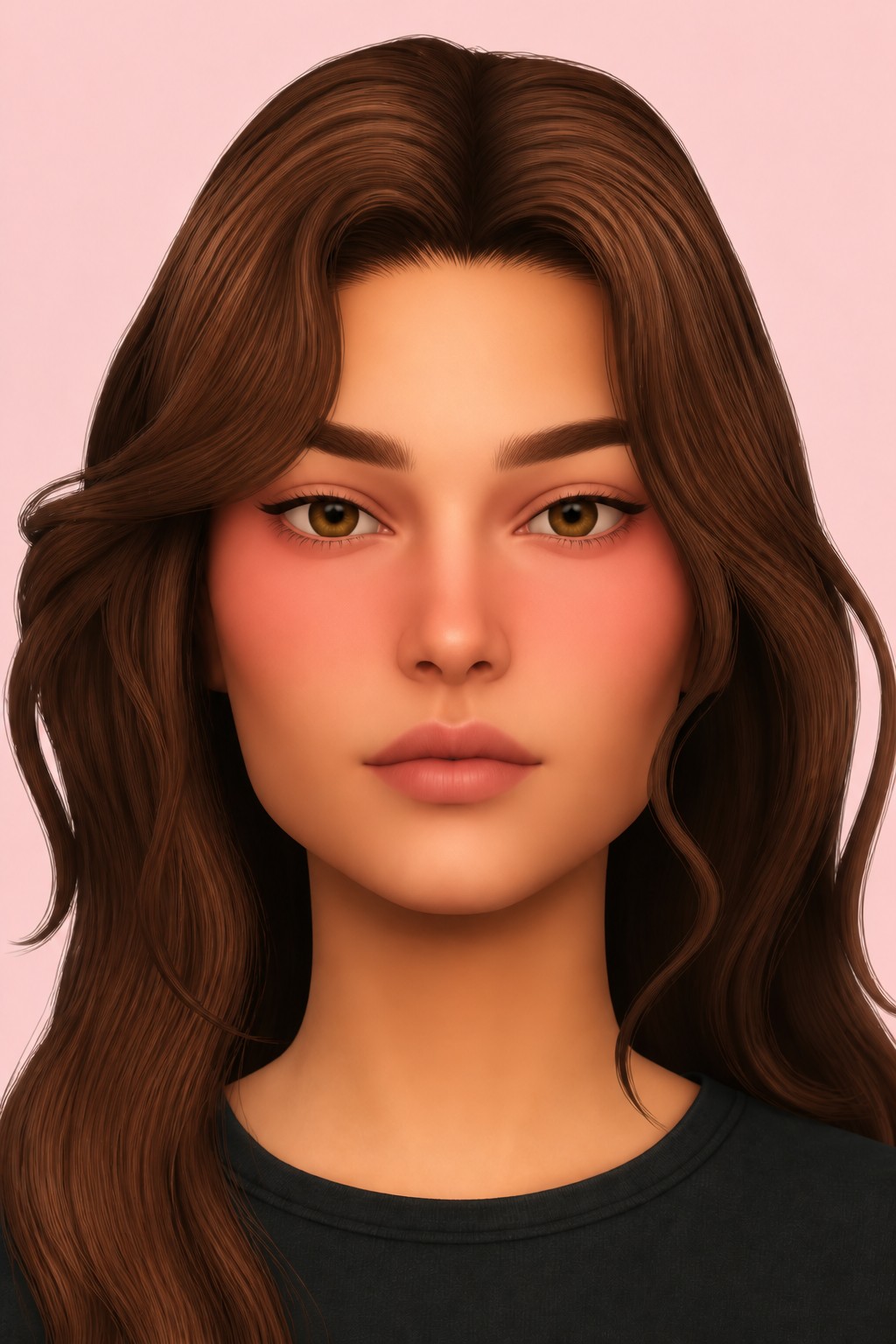 Mae skin overlay custom content (CC) for Sims 4 by miikocc