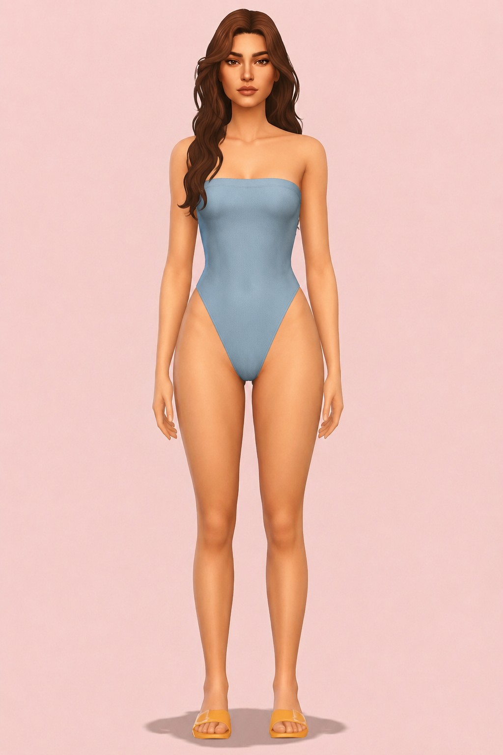 Mae body preset custom content (CC) for Sims 4 by miikocc