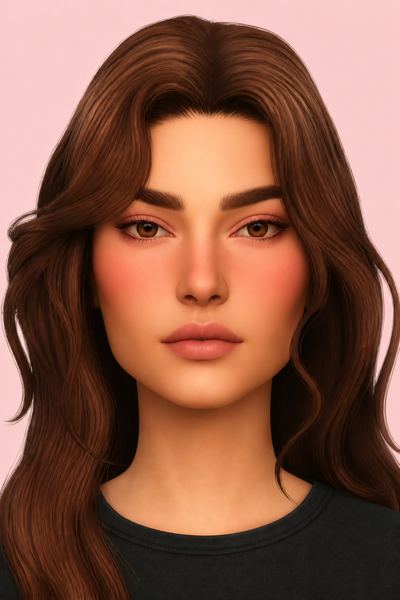 Sophie skin overlay & body blush 🍑 custom content (CC) for Sims 4 by miikocc