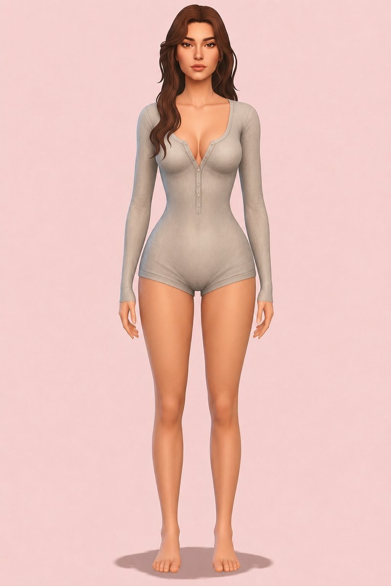 Sophie body preset custom content (CC) for Sims 4 by miikocc