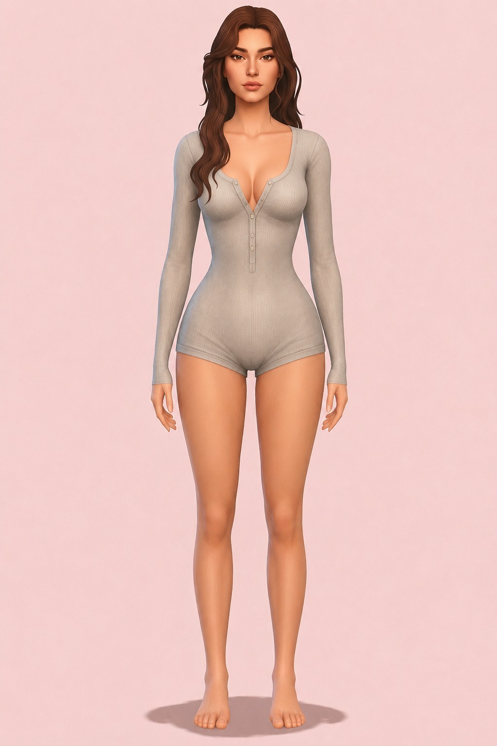 Sophie body preset custom content (CC) for Sims 4 by miikocc