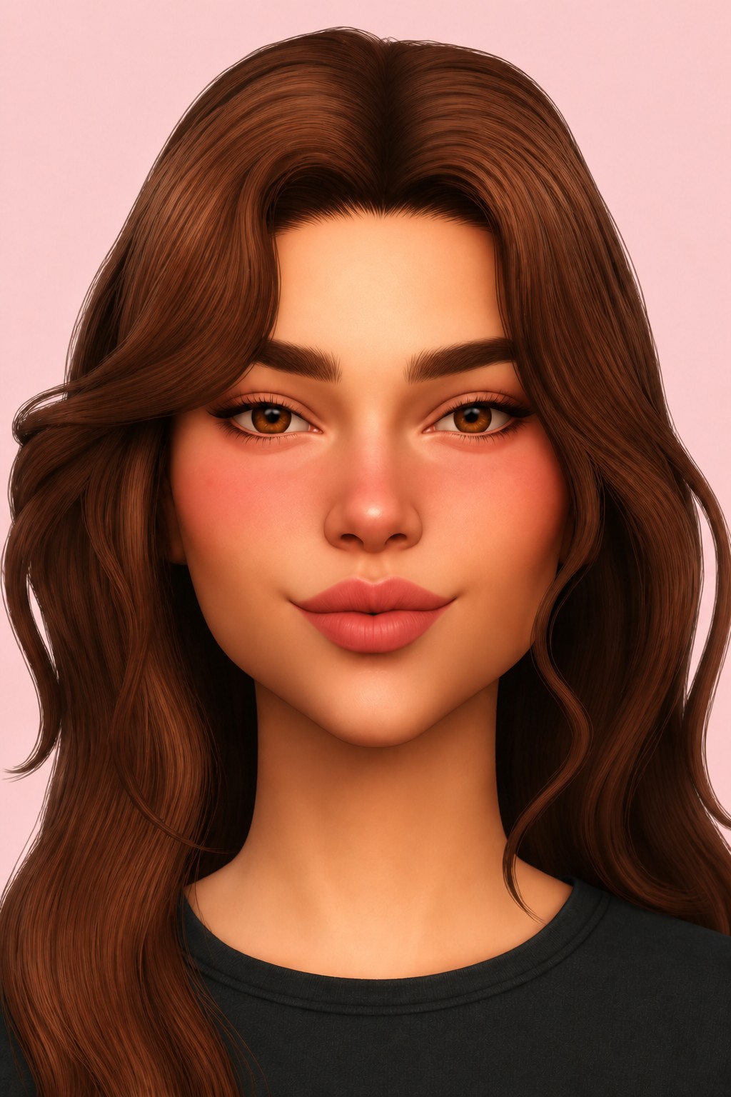 Pouty Lip-Slider ( ˘ ³˘)♥ custom content (CC) for Sims 4 by miikocc