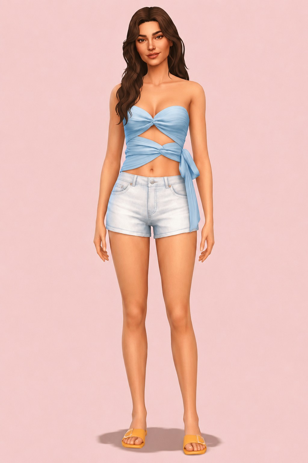 BONNIE TOP (EARLY ACCESS) custom content (CC) for Sims 4 by simpliciaty