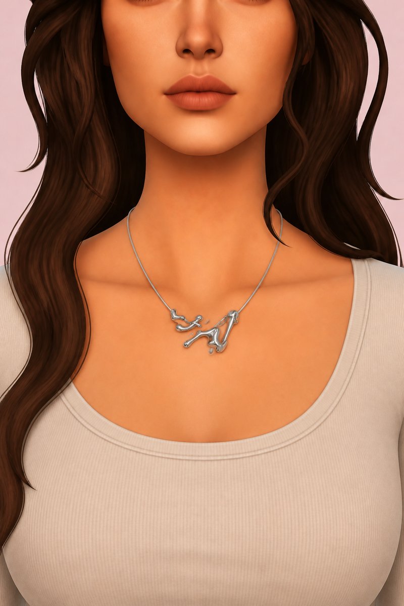 PERLA NECKLACE (EARLY ACCESS) custom content (CC) for Sims 4 by simpliciaty