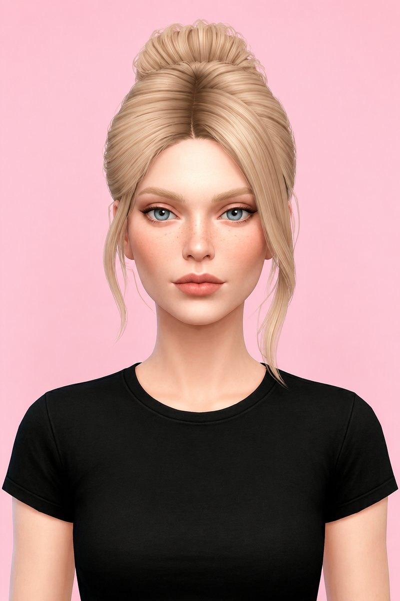 MADDY HAIR (EARLY ACCESS) custom content (CC) for Sims 4 by simpliciaty