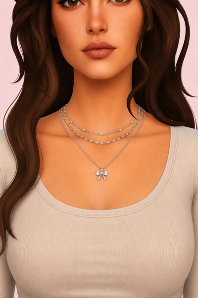 SYLVIE NECKLACE (EARLY ACCESS) custom content (CC) for Sims 4 by simpliciaty