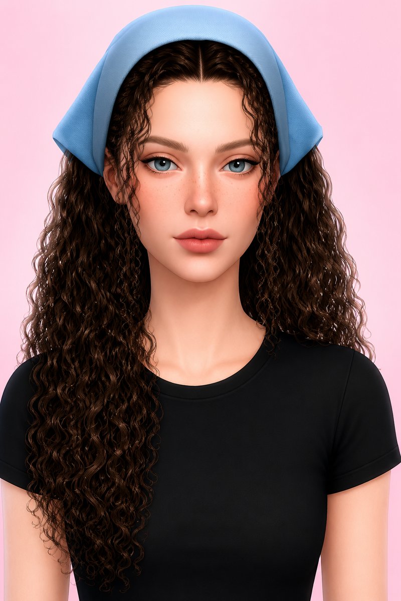 JANESSA HAIR (EARLY ACCESS) custom content (CC) for Sims 4 by simpliciaty