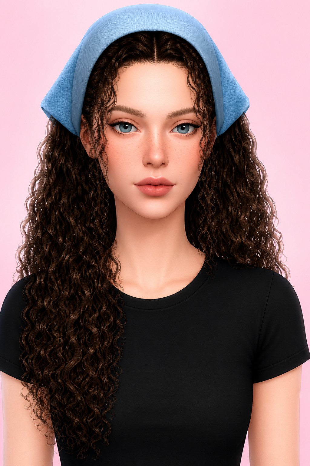 JANESSA HAIR (EARLY ACCESS) custom content (CC) for Sims 4 by simpliciaty