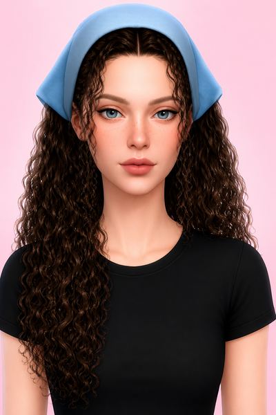 JANESSA HAIR (EARLY ACCESS) custom content (CC) for Sims 4 by simpliciaty
