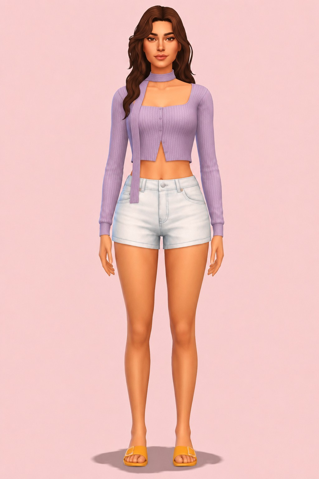 TORI TOP (EARLY ACCESS) custom content (CC) for Sims 4 by simpliciaty
