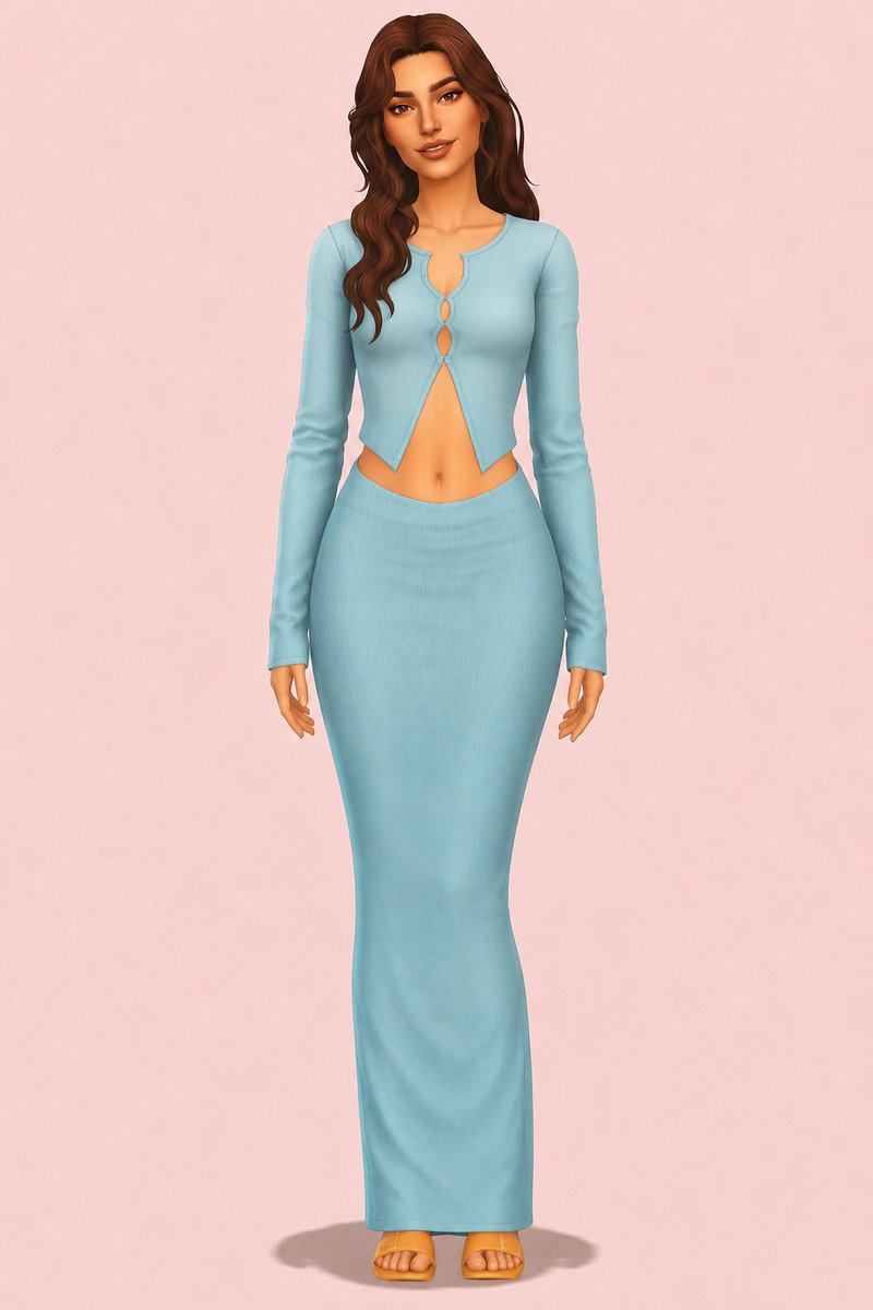 Lianna Full Body custom content (CC) for Sims 4 by simpliciaty