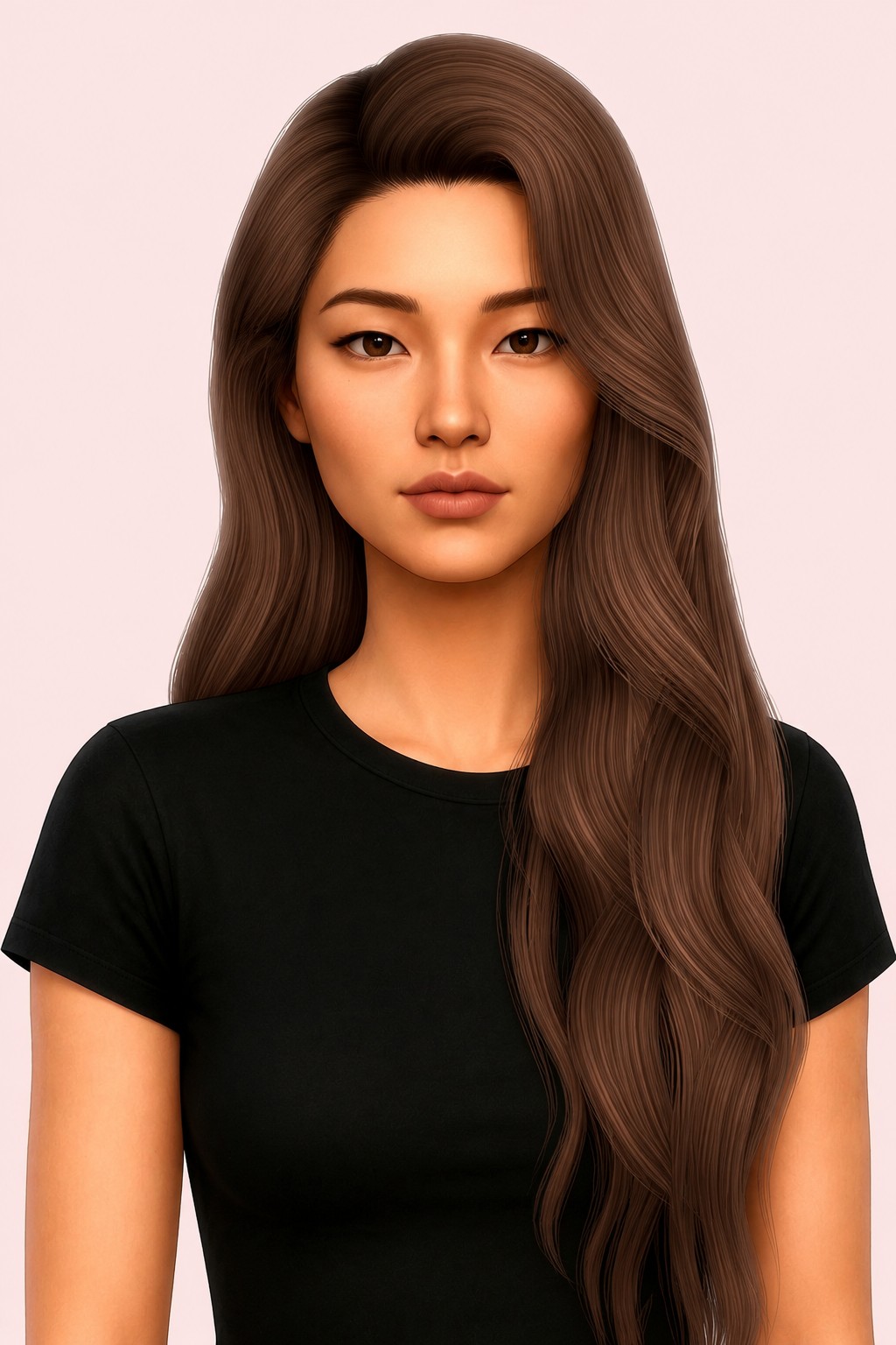 MOIRA HAIR (EARLY ACCESS) custom content (CC) for Sims 4 by simpliciaty