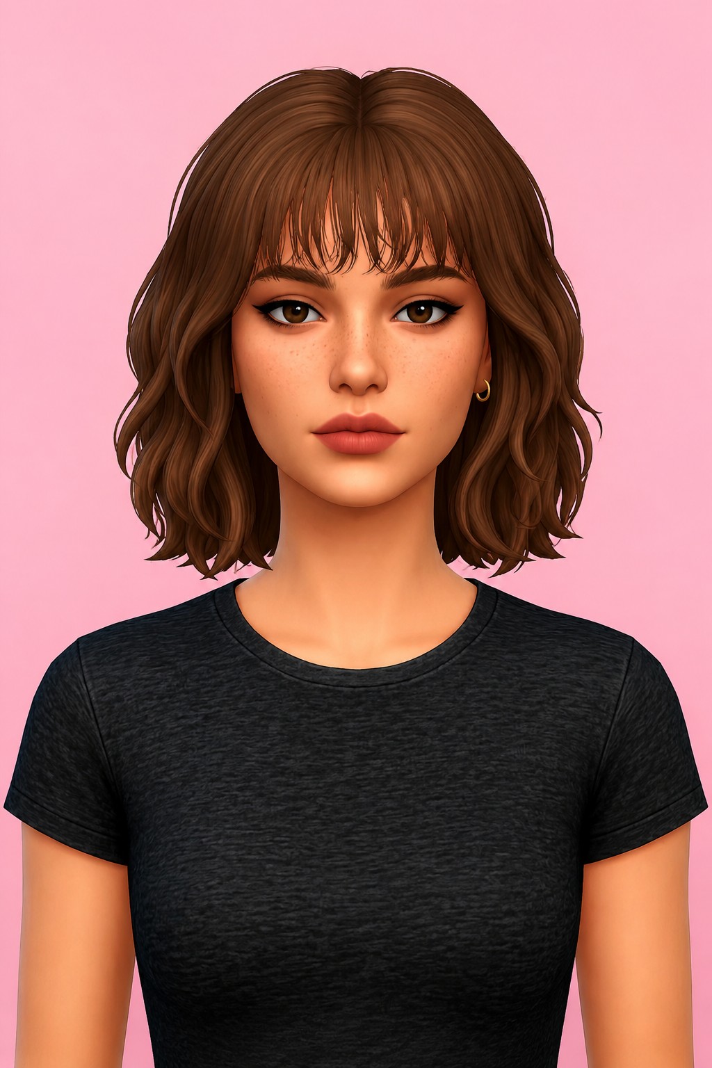 Bangs Collection #3 custom content (CC) for Sims 4 by simpliciaty