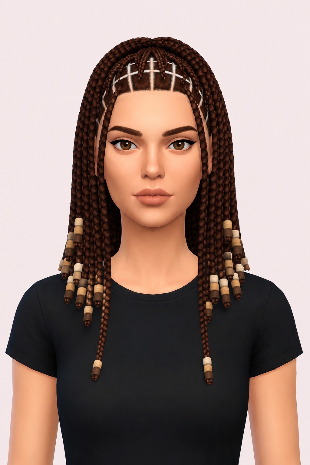 BRIANNA HAIR (EARLY ACCESS) custom content (CC) for Sims 4 by simpliciaty