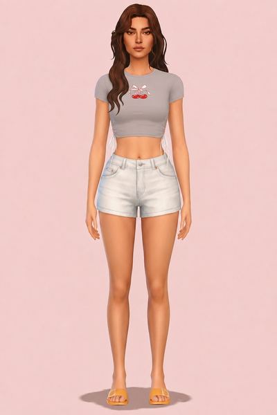 JULIA TOP (EARLY ACCESS) custom content (CC) for Sims 4 by simpliciaty
