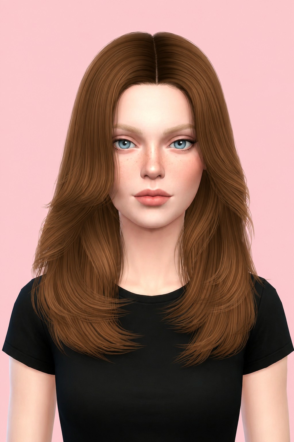 DAPHNE HAIR (EARLY ACCESS) custom content (CC) for Sims 4 by simpliciaty