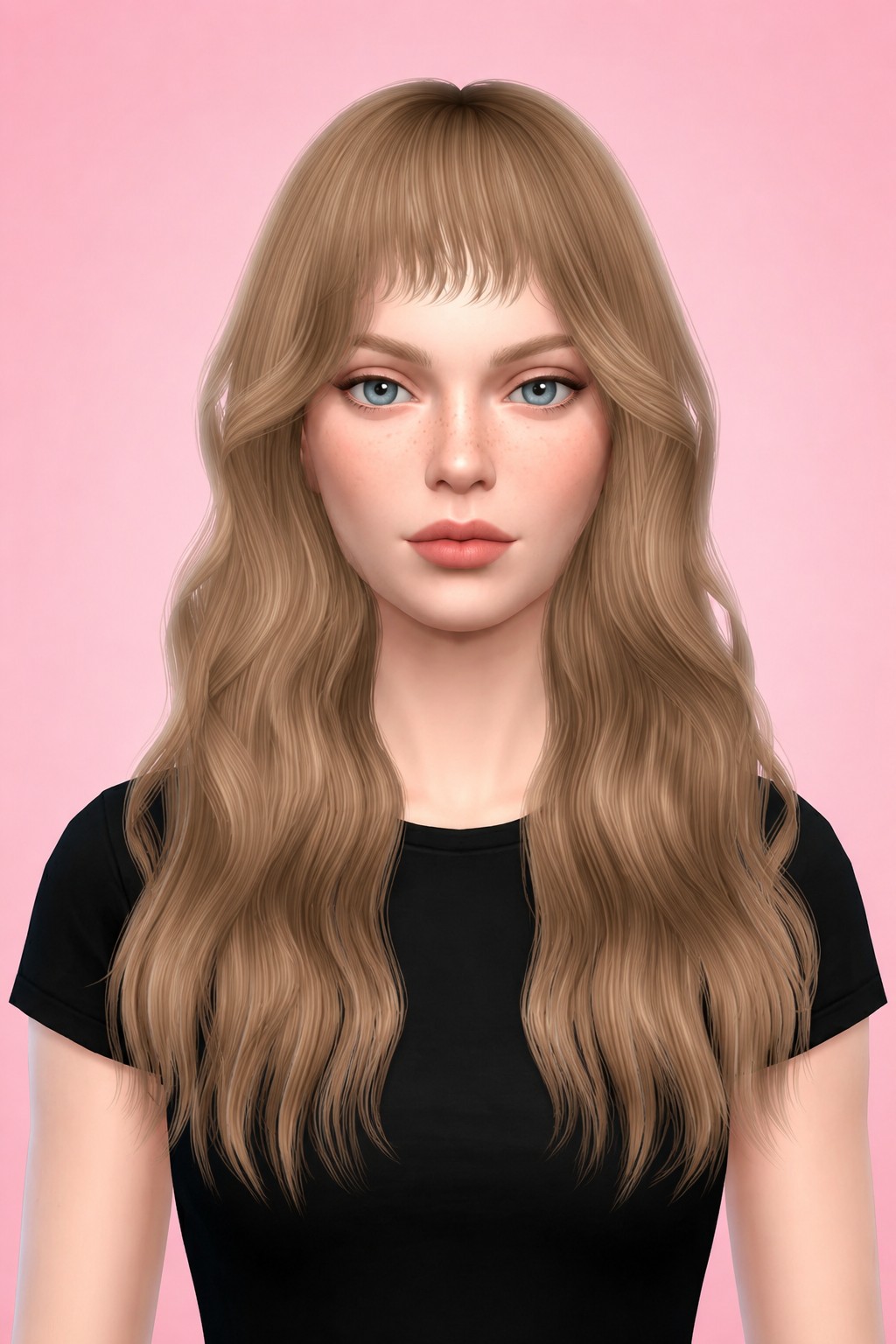 DAKOTA HAIR (EARLY ACCESS) custom content (CC) for Sims 4 by simpliciaty