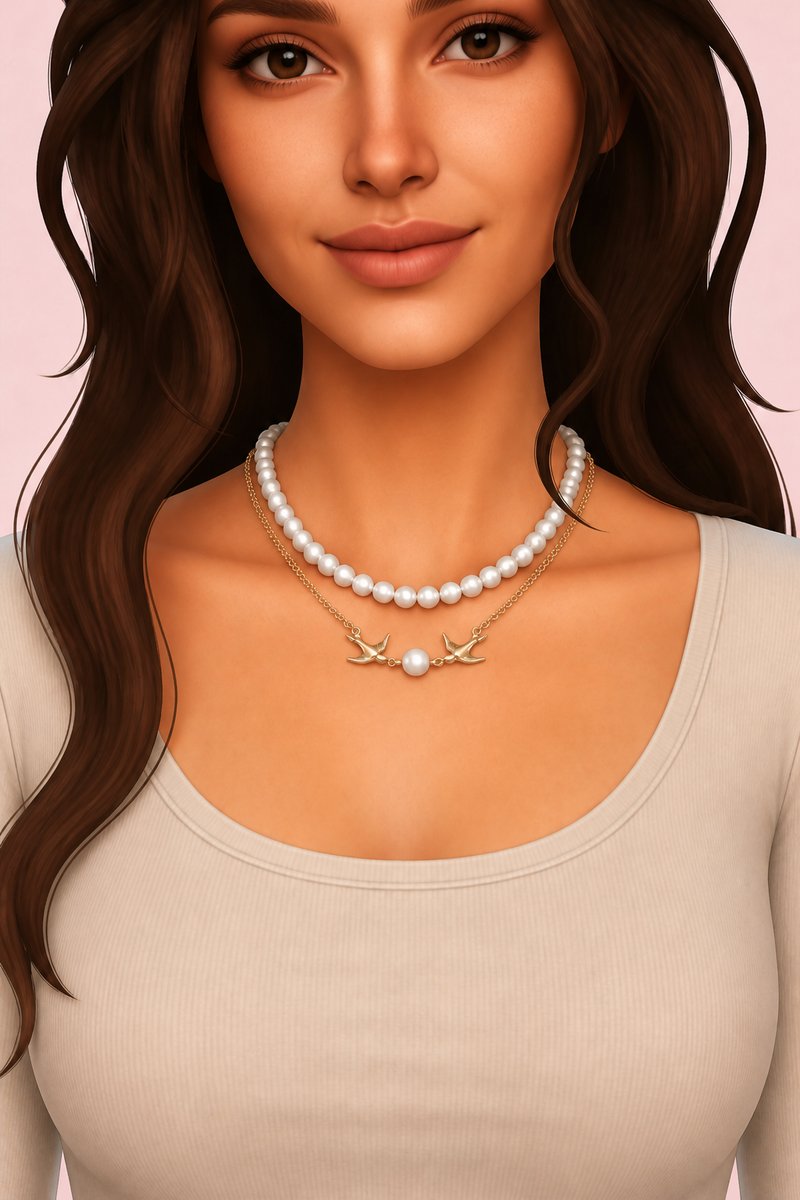 BIRDIE NECKLACE (EARLY ACCESS) custom content (CC) for Sims 4 by simpliciaty