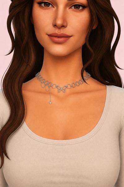 JOLLIE NECKLACE custom content (CC) for Sims 4 by simpliciaty