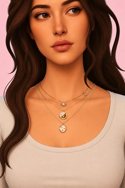 WANDERLUST NECKLACE custom content (CC) for Sims 4 by simpliciaty