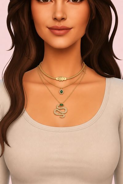 BELINDA NECKLACE custom content (CC) for Sims 4 by simpliciaty