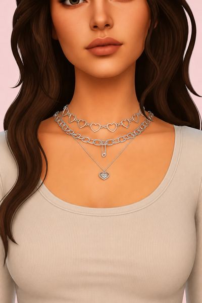 ZOE NECKLACE custom content (CC) for Sims 4 by simpliciaty