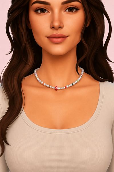 AMANITA NECKLACE custom content (CC) for Sims 4 by simpliciaty