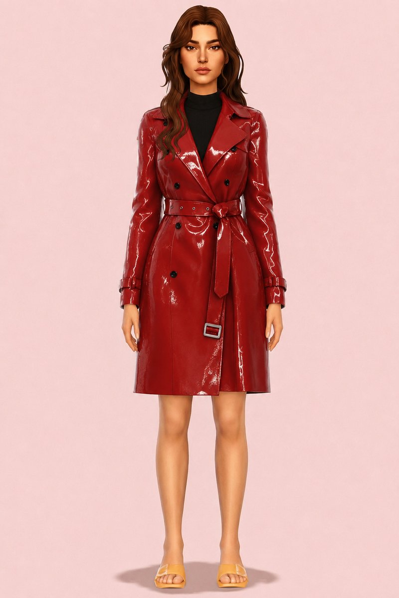 HARLEY COAT custom content (CC) for Sims 4 by simpliciaty