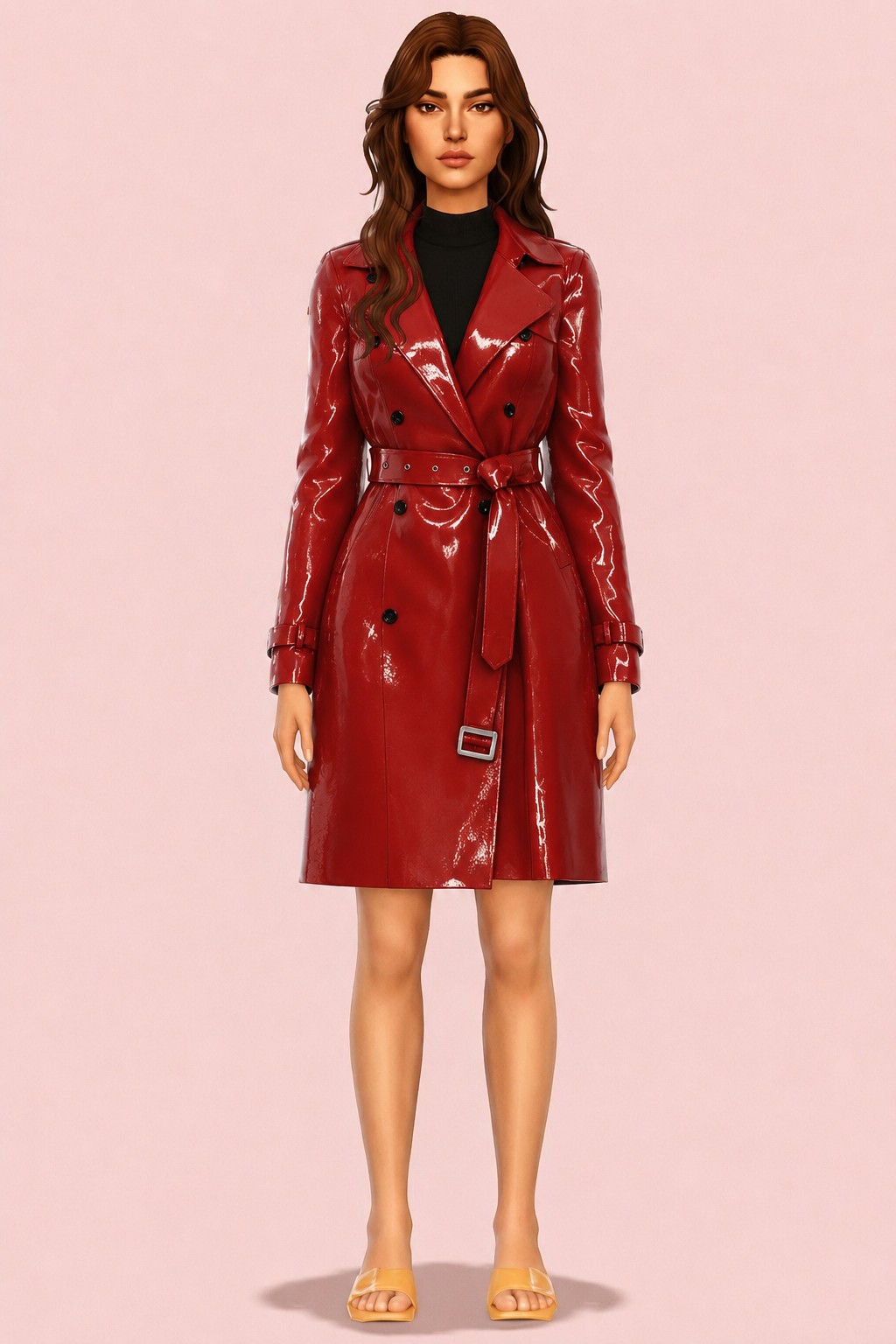 HARLEY COAT custom content (CC) for Sims 4 by simpliciaty