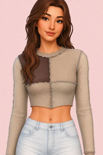 MYAE TOP custom content (CC) for Sims 4 by simpliciaty