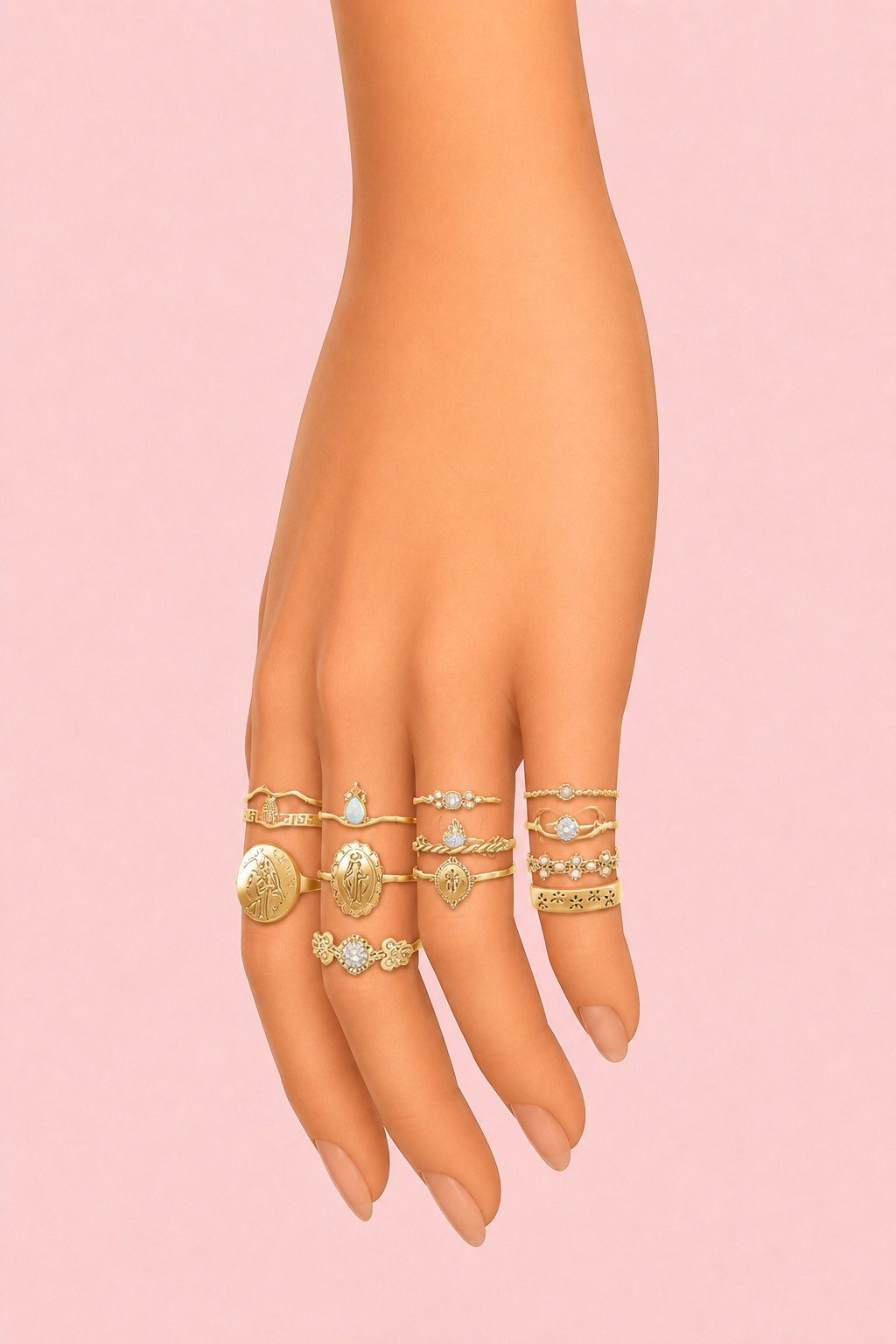 ASHA RINGS custom content (CC) for Sims 4 by simpliciaty