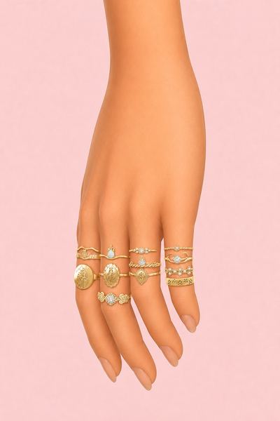 ASHA RINGS custom content (CC) for Sims 4 by simpliciaty