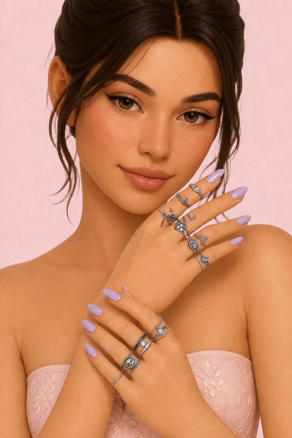 FAYE RINGS custom content (CC) for Sims 4 by simpliciaty