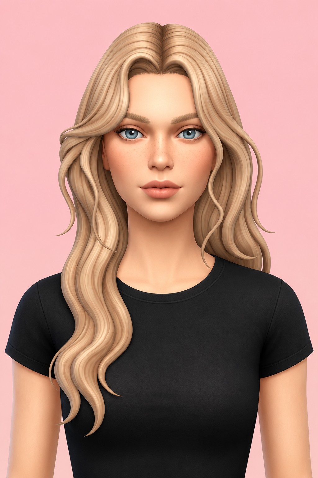 New Hair Colors ♥ custom content (CC) for Sims 4 by simpliciaty
