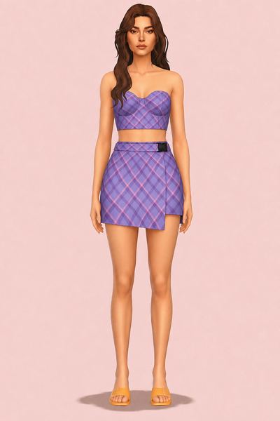Skylar Matching Set custom content (CC) for Sims 4 by simpliciaty