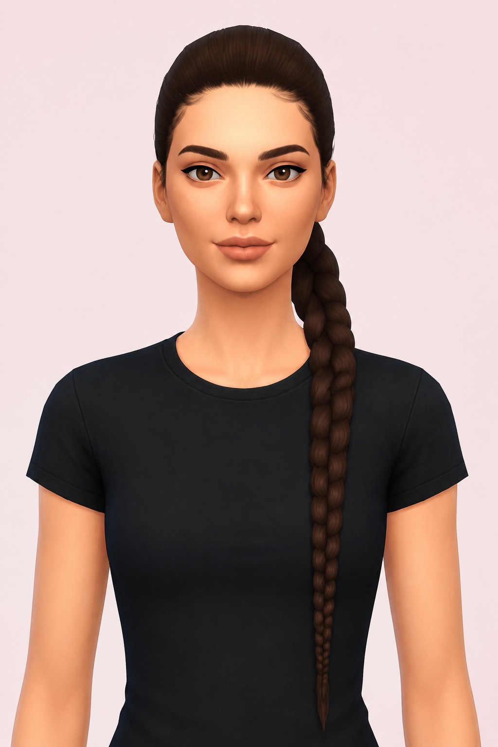 KYLIE & STASSIE HAIRS custom content (CC) for Sims 4 by simpliciaty