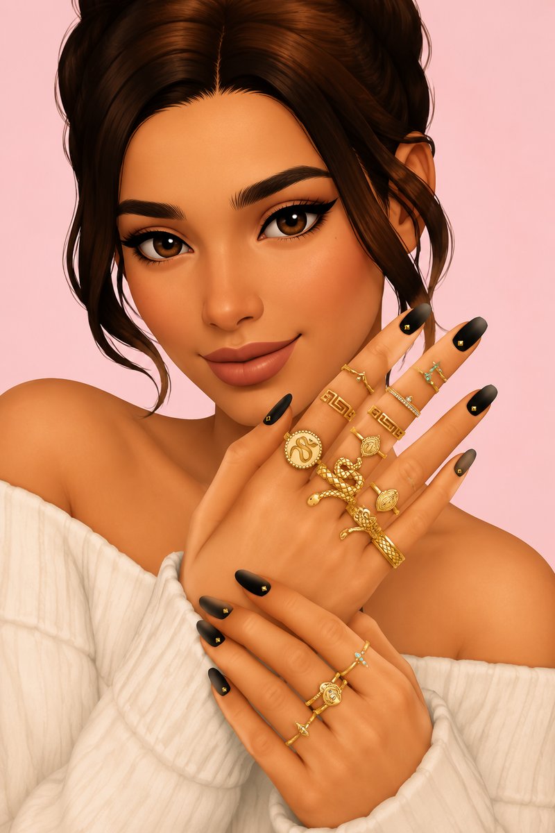 AELIA RINGS custom content (CC) for Sims 4 by simpliciaty