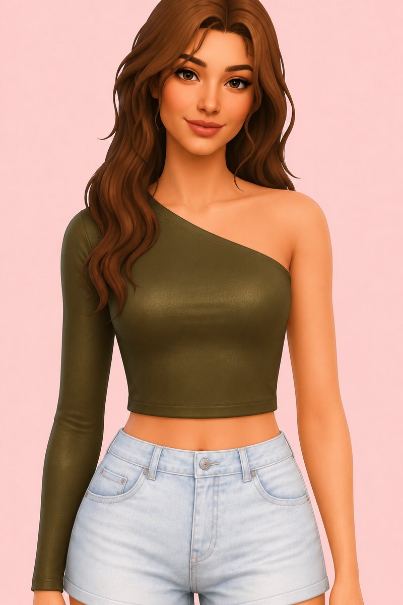VINA TOP custom content (CC) for Sims 4 by simpliciaty