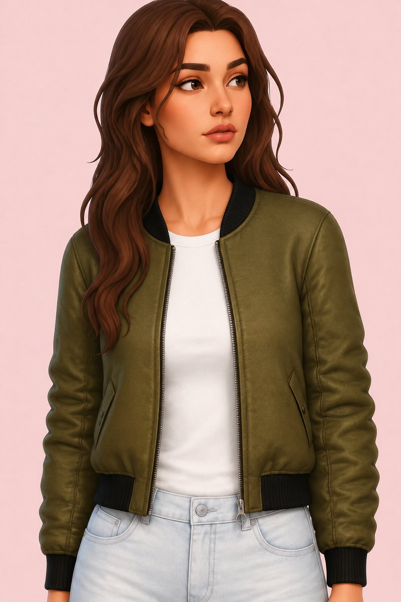 LAIN JACKET custom content (CC) for Sims 4 by simpliciaty