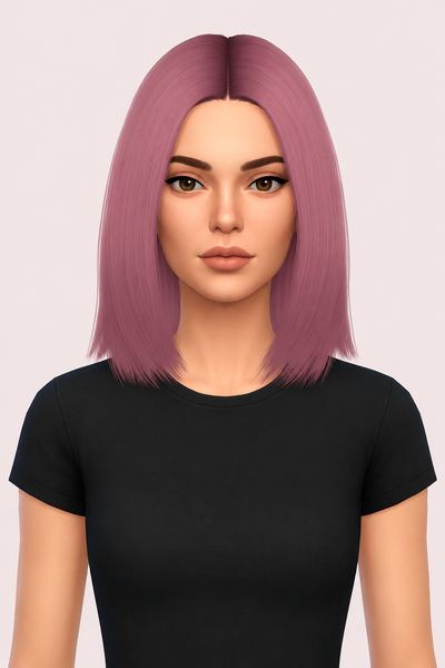 STELLA HAIR custom content (CC) for Sims 4 by simpliciaty